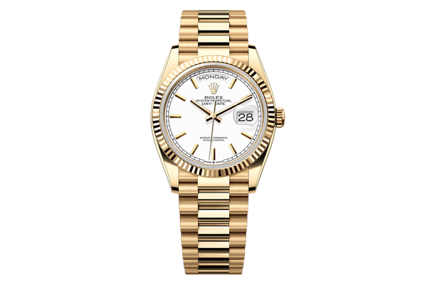 Rolex - Day-Date 36 - 128238 - Yellow Gold (mb393)