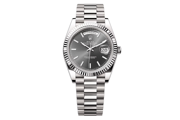 Rolex - Day Date 40 - 228239 - White Gold Charcoal