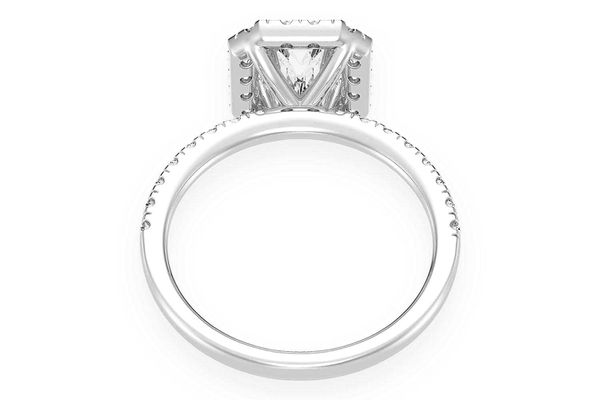 Thav - 1.00ct Emerald Cut Solitaire - Diamond Engagement Ring - All Natural