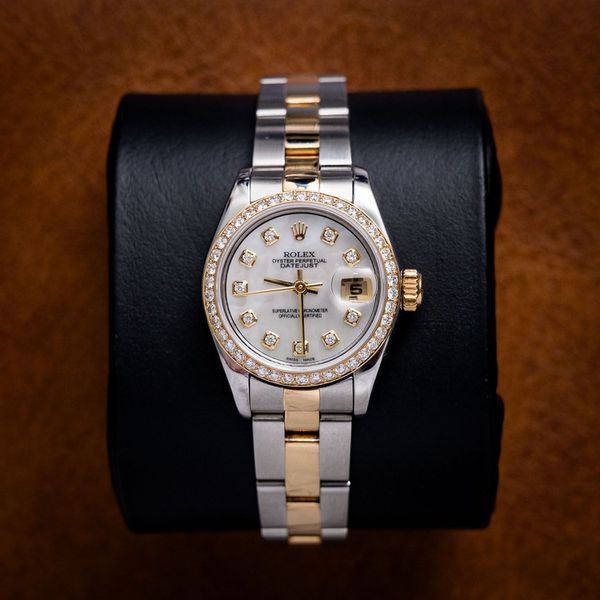 Rolex - Datejust 26 - Yellow Gold & Steel (mb1622) - Custom Bezel