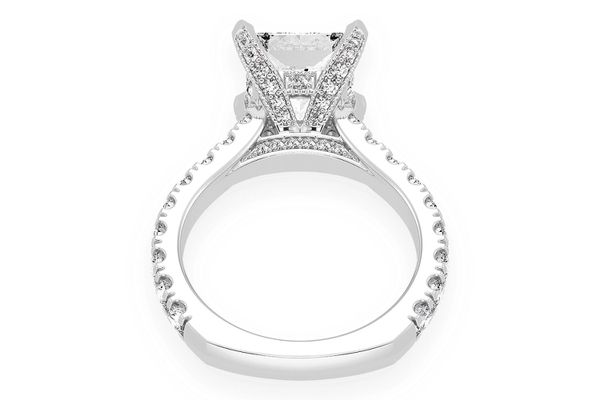 Thinn - 3.00ct Princess Cut - Diamond Engagement Ring - All Natural