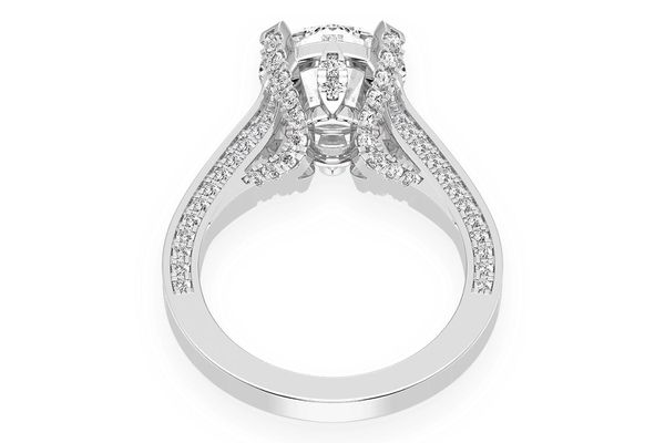 Chant - 3.00ct Round Solitaire - Diamond Engagement Ring - All Natural