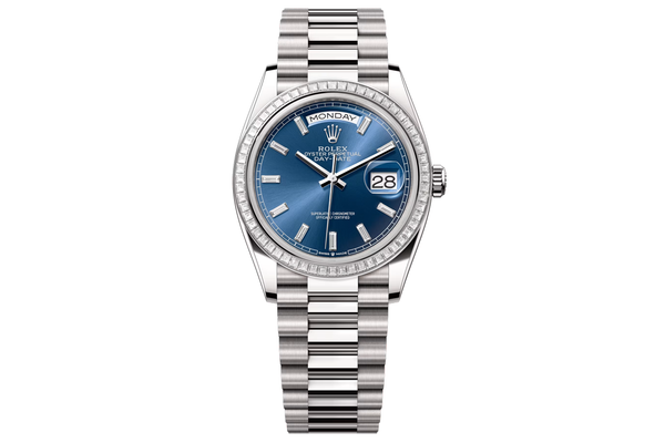 Rolex - Day-date 36 - 128399tbr - White Gold (rb73)