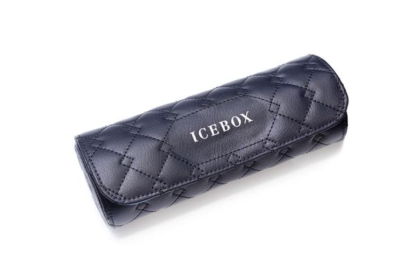 Icebox Leather 3 Watch Travel Case