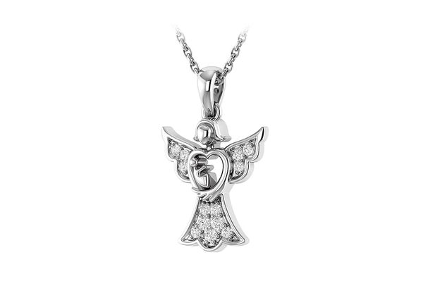 Angel Diamond Pendant Pendant 14k   