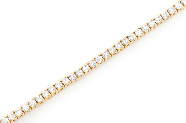 2pt Prong Set Diamond Tennis Bracelet 14k Solid Gold 2.00ctw