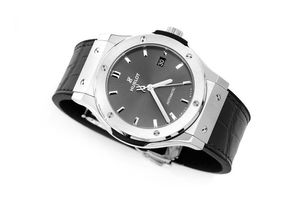 Hublot Classic Fusion Black Leather Strap