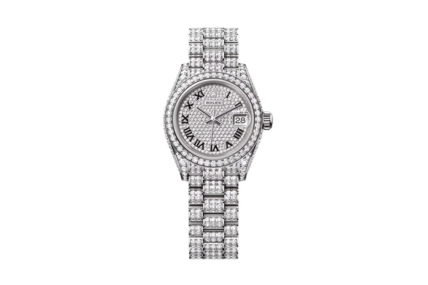 Rolex - Lady-datejust- 279459rbr - White Gold (rb190)