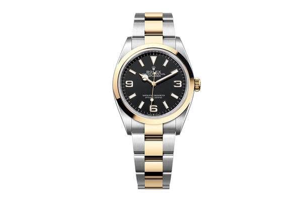 Rolex - Explorer 36 - 124273 - Yellow Gold & Steel (rb266)