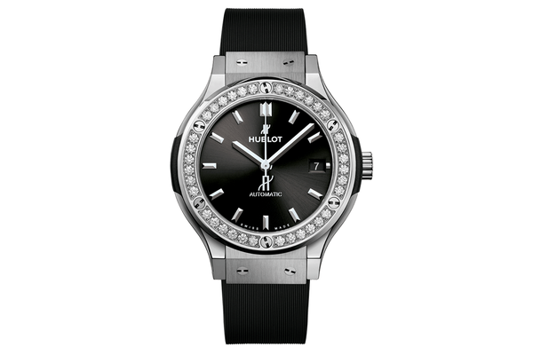 Hublot - Classic Fusion Titanium Diamonds - 565.nx.1470.rx.1204 - Titanium (mb1215)