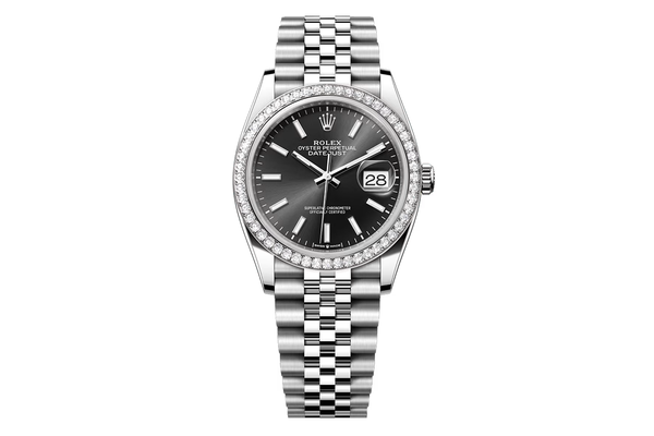 Rolex - Datejust 36 - 126284rbr - White Gold, Steel, & Diamonds (mb588)