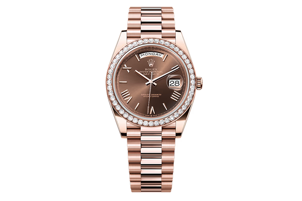 Rolex - Day-Date 40 - 228345rbr - Rose Gold & Diamonds (rb2043)