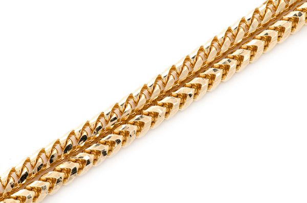 5MM Franco 14k Solid Gold Chain