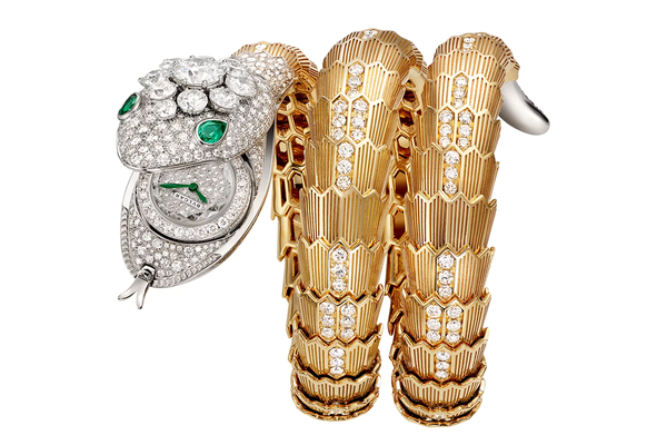 Bulgari - Serpenti Secret - 103561 - White & Yellow Gold (mb806)