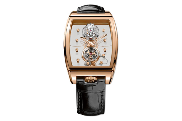 Corum - Golden Bridge Tourbillon Panoramique - B100/01146 - Rose Gold (mb567)