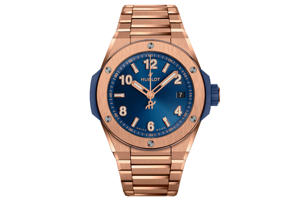 Hublot - Big Bang Integrated Time Only King Gold Blue - 457.ox.7180.ox - King Gold (rb335)