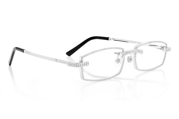 cartier silver frames