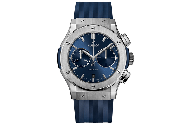 Hublot - Classic Fusion Chronograph Titanium Blue - 521.nx.7170.rx - Titanium (rb453)