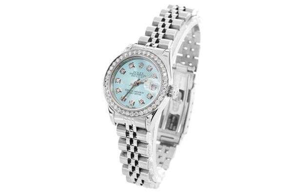 Rolex - Datejust 26 - 69174 - Steel - Custom Diamond Bezel & Dial - (500-05986)