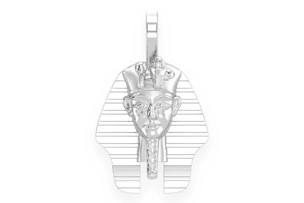 King Tut Solid Gold Pendant 14k Solid Gold