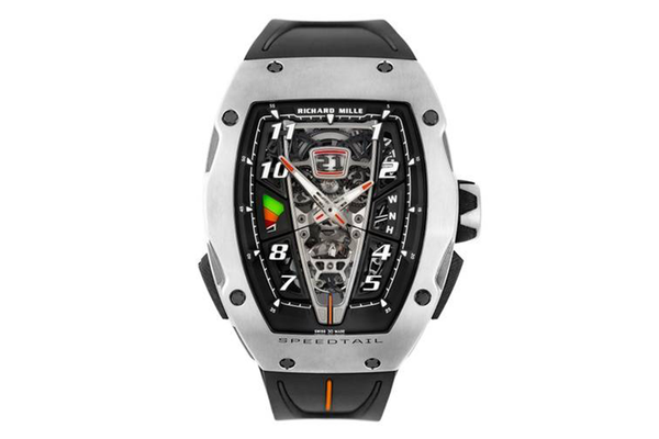 Richard Mille - Automatic Tourbillon Mclaren Speedtail - Rm40-01 - Titanium (rb2015)