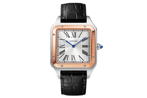 Cartier - Santos-dumont - W2sa0017 - Rose Gold & Steel (rb663)