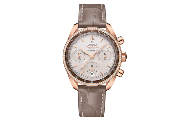 Omega - Speedmaster Co-Axial Chronograph - 324.68.38.50.02.003 - Sedna™ Gold With Diamonds (mb83)