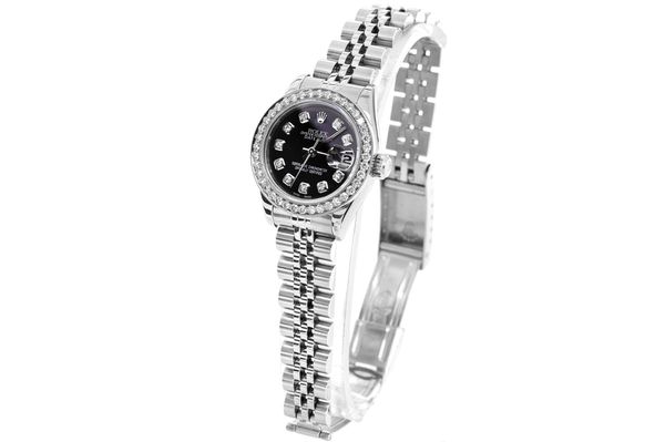 Rolex - Datejust 26 - 69174 - Steel - Custom Diamond Bezel & Dial - (500-06243)