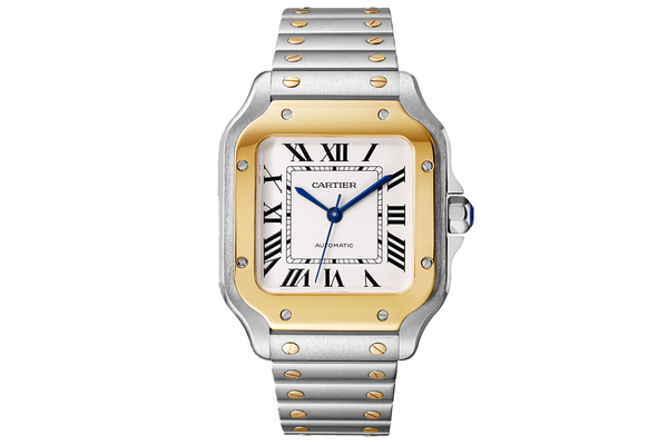 Cartier - Santos De Cartier - W2sa0016 - Yellow Gold & Steel (rb1462)