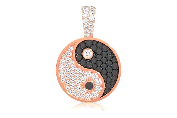 Online Solid 14k Gold Yin Yang Pendant