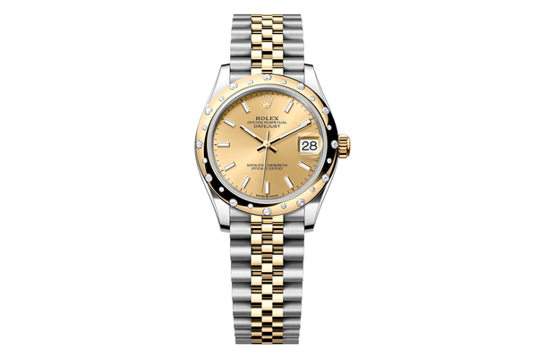 Rolex - Datejust 31 - 278343rbr - Yellow Gold, Steel, & Diamonds (mb483)