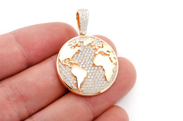 World globe sale necklace