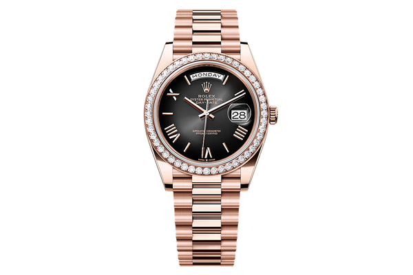 Rolex - Day-Date 40 - 228345rbr - Rose Gold & Diamonds (rb2068)