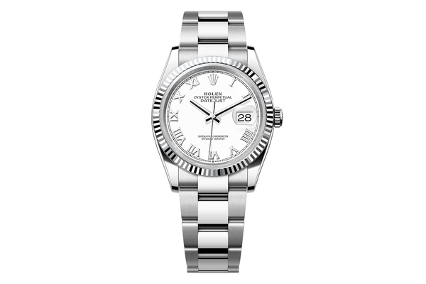 Rolex - Datejust 36 - 126234 - White Gold & Steel (mb435)