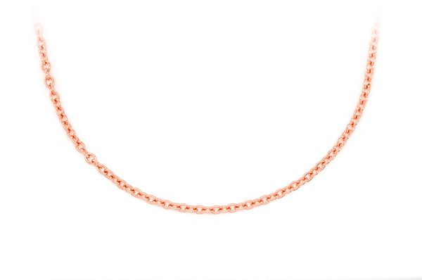 2MM Rolo 14k Solid Gold Chain