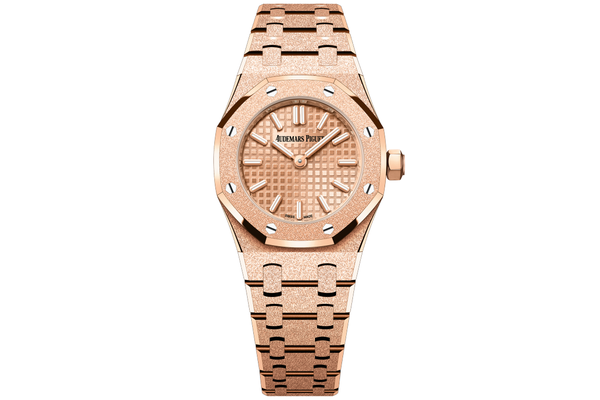 Audemars Piguet - Royal Oak Mini Frosted Gold Quartz - 67630or.gg.1312or.01 - Pink Gold (rb1234)