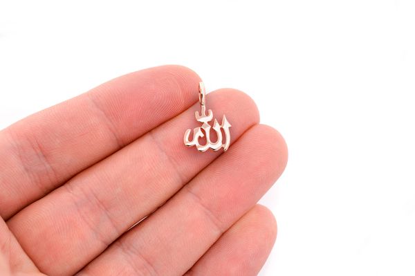 Allah Pendant 14k Solid Gold