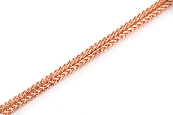 3MM Franco 14k Solid Gold Chain