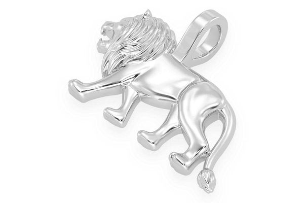 Lion Pendant 14k Solid Gold