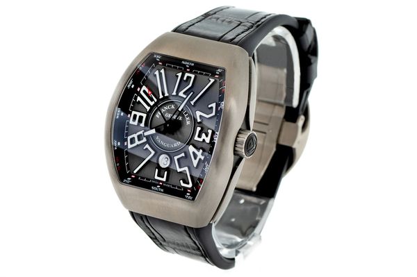 Franck Muller - Vanguard- V 45 Sc Dt Tt Br Nr - Titanium (mb9)