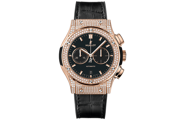 Hublot - Classic Fusion Chronograph King Gold Pavé - 541.ox.1181.lr.1704 - King Gold (rb476)