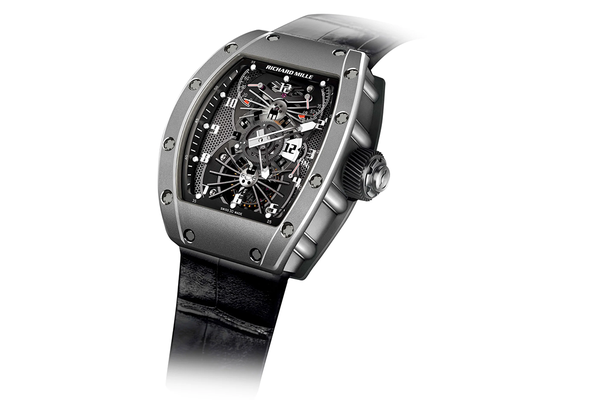 Richard Mille - Rm022 Tourbillon Aerodyne Dual Time Zone - Titanium (rb1406)