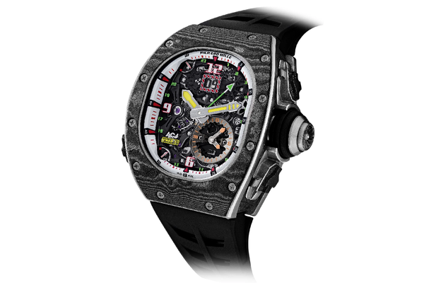 Richard Mille - Rm62-01 Manual Winding Tourbillon Vibrating Alarm Acj - Carbon & Titanium (rb1353)