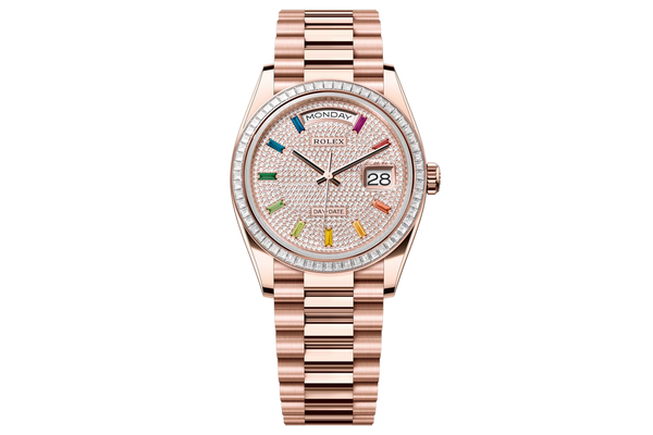 Rolex - Day-date 36 - 128395tbr - Rose Gold (rb42)