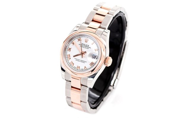 Rolex Datejust 179161 Steel & Rose  2013 Pre-owned Female 501-00062