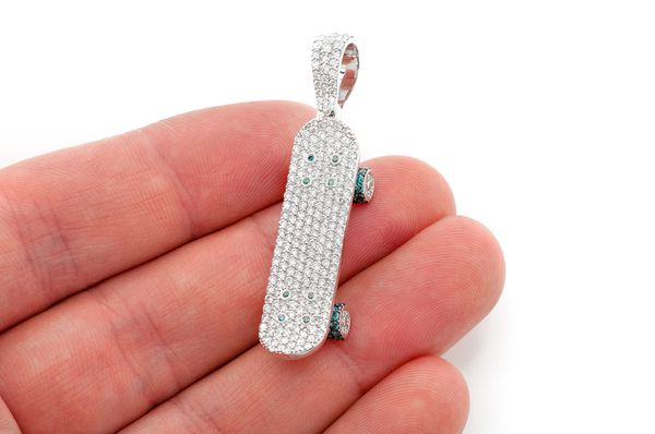 diamond skateboard pendant