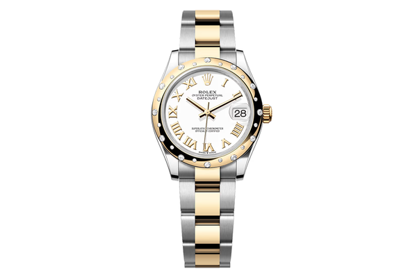 Rolex - Datejust 31 - 278343rbr - Yellow Gold, Steel, & Diamonds (mb481)