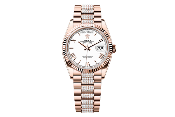 Rolex - Day-Date 36 - 128235 - Rose Gold (mb459)