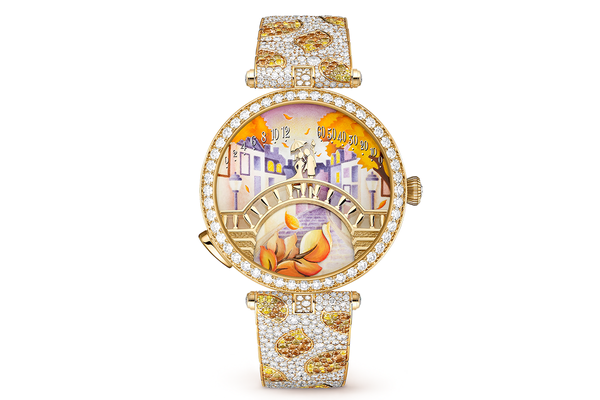 Van Cleef & Arpels - Poetic Complications Lady Arpels Pont Des Amoureux Automne - Vcaro8u200 - Yellow Gold (mb89)