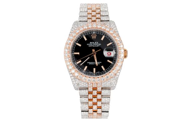 Rolex - Datejust 36 - 116231 - Steel & Rose Gold - Bustdown - (500-05994)